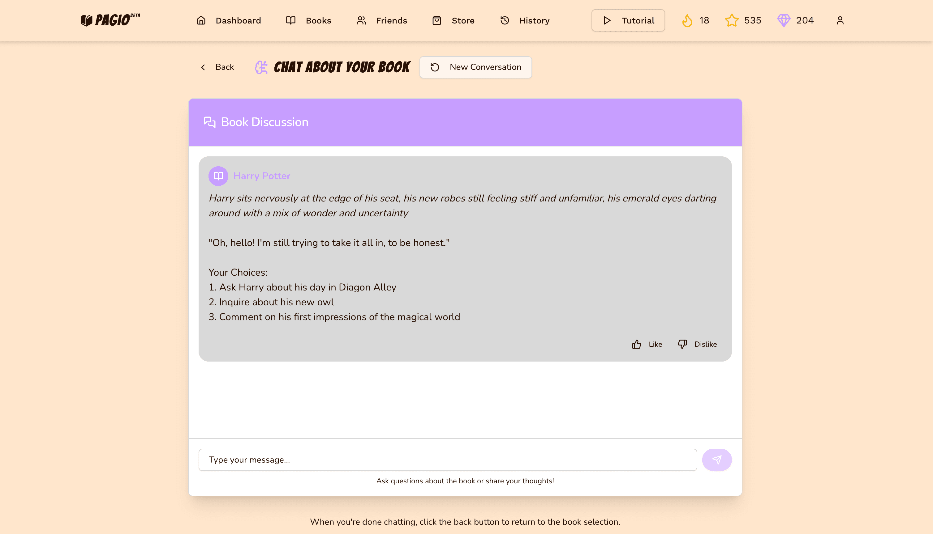 Chat with Characters