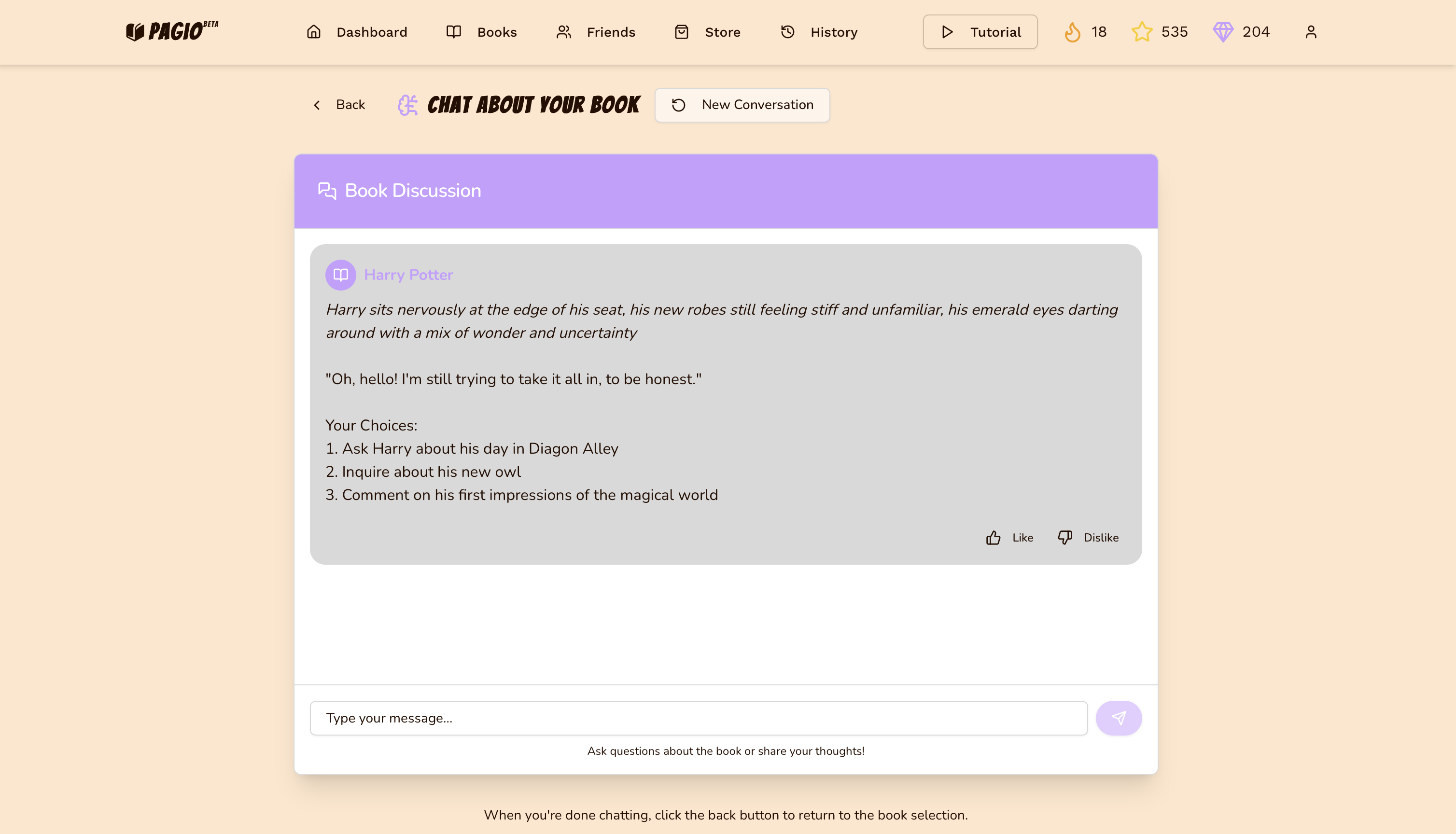 Chat with Characters